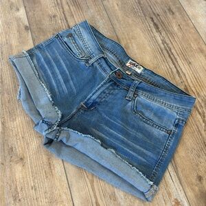 Women's Denim Blvd Los Angeles Brand Denim Jean Shorts Size 28